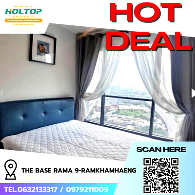 Condos for rent : #R8617 🎉 050169 Condo for Rent: THE BASE Rama 9-Ramkhamhaeng
