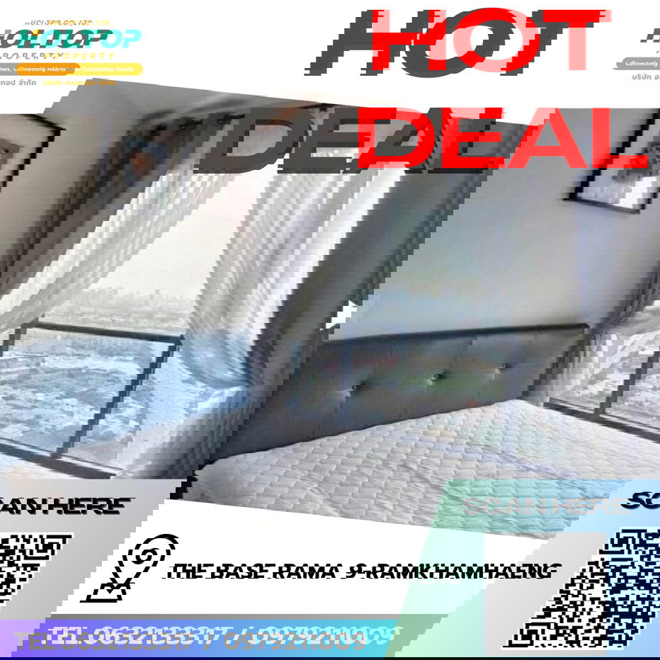 รูป #R8617 🎉 050169 ให้เช่าคอนโด THE BASE Rama 9-Ramkhamhaeng - รูปที่ 1/5