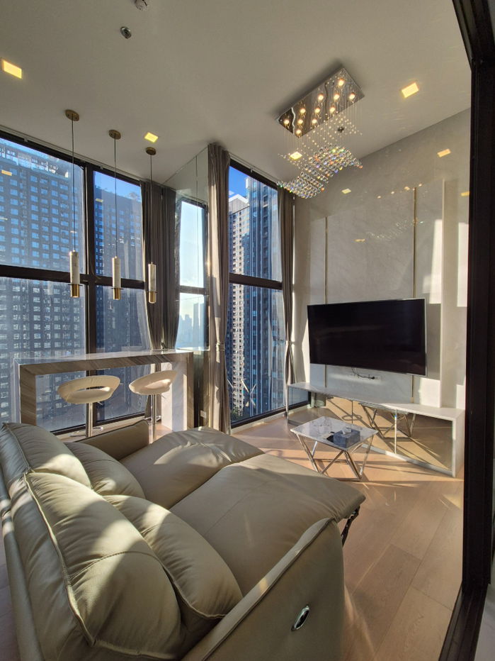 รูป ให้เช่าChewathai Residence Asoke 2 นอน สวย วิวเมือง วิวสวน - รูปที่ 6/19