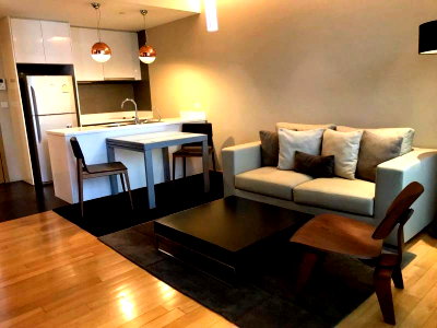 คอนโดให้เช่า : Newly Renovated Room |  1B1B 56 Sq.m. แต่งสวย เฟอร์ครบพร้อมเข้าอยู่