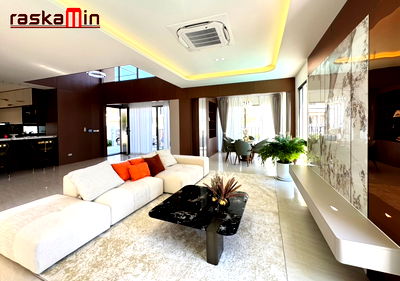 Houses for sale Frost Magical Ice of Siam : KT0095📲LineID @556ryccg🏖️Pool Villa💎Horizon by Patta-Pattaya 4Bedroom Land384sqm Fully Furnished🏊Private pool