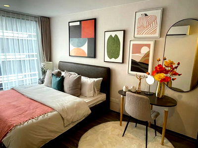 คอนโดให้เช่า : #A124304 ✅ 5/1/69  ให้เช่า IDEO Mobi Sukhumvit 40 📲📢สอบถาม ld line @condoboy