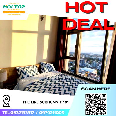 Condos for rent : #R8631 🎉 050169 Condo for Rent: THE LINE Sukhumvit 101