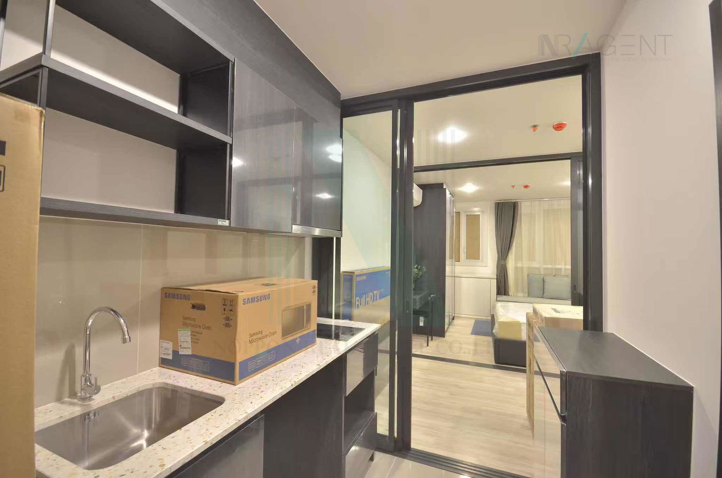 picture ð For Rent Condo XT HUAIKWANG Building 1, Floor 11,1 bed room, Room size 35 sqm - 7/8