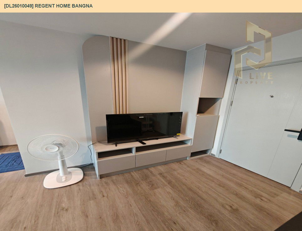 รูป DL26010049 ให้เช่าคอนโด รีเจ้นท์ โฮม บางนา (Regent home bangna) ใกล้ BTS บางนา พร้อมเข้าอยู่ โทรด่วน 0800343450 LineID @655ebbvc - รูปที่ 4/15