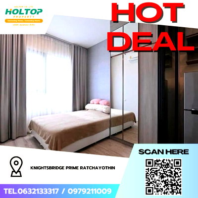 Condos for rent : #Z3950💥 050169 🔥 Condo for Rent: KnightsBridge Prime Ratchayothin