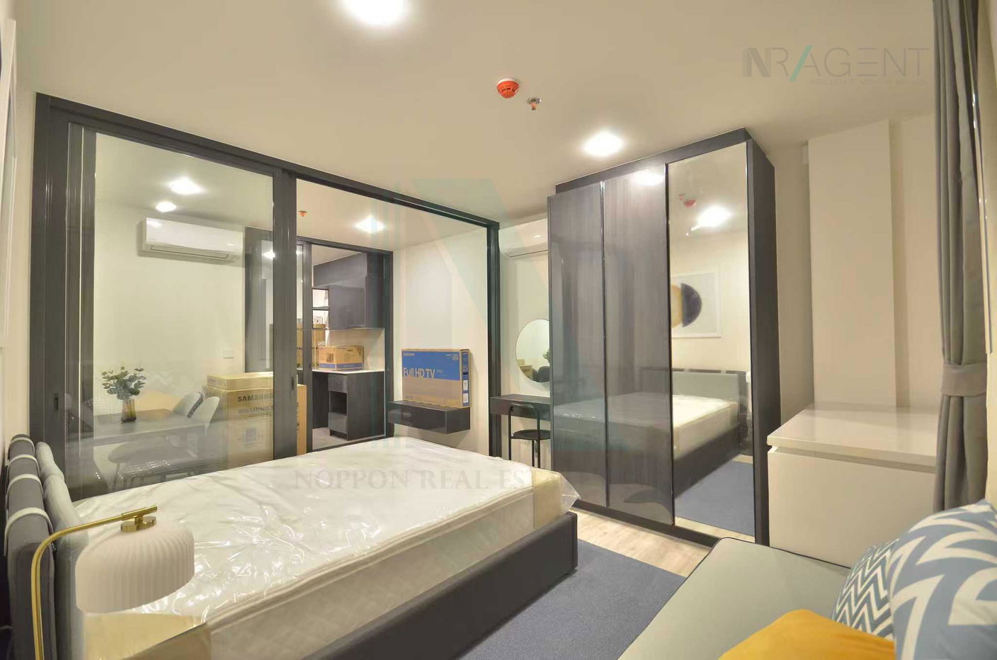 picture ð For Rent Condo XT HUAIKWANG Building 1, Floor 11,1 bed room, Room size 35 sqm - 5/8