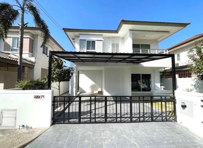 ให้เช่าบ้านเดี่ยว 3 ห้องนอน 60 ตร.ว. สราญสิริ รามอินทรา 2