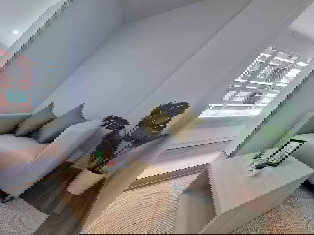 รูป 📍ให้เช่า Miami บางปู (ไมอามี่ บางปู) ** พร้อมเข้าอยู่วันที่ 5 กุมภาพันธ์ 2569 จองก่อนได้จ้าาา มาไวไปไวมากกก ** ห้องสวย แบบกั้นห้อง - รูปที่ 4/10