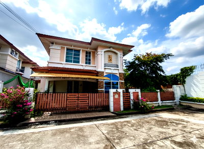 บ้านเดี่ยว ม.ราชพฤกษ์ : ขายบ้านเดี่ยว 2 ชั้น ( หลังมุม ) เดอะซิตี้ ปิ่นเกล้า พระราม5  