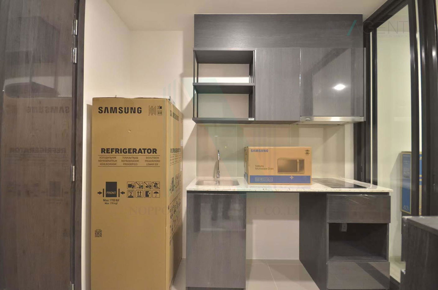 picture ð For Rent Condo XT HUAIKWANG Building 1, Floor 11,1 bed room, Room size 35 sqm - 1/8