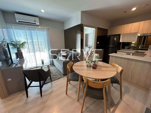 2 Beds 1 Bath Nice Room Fully furnished Good Location Next to MRT Chula Kasem @ Nue Noble Ngamwongwan