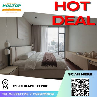 รูปภาพ #R8608 🎉 050169 ให้เช่าคอนโด Q1 Sukhumvit Condo