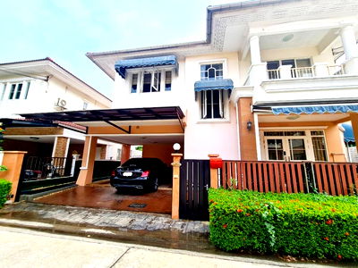 บ้านเดี่ยวให้เช่า : 🏡 ให้เช่าบ้านเดี่ยว 2 ชั้น ซ.พัฒนาการ 44 | โครงการนาราวัลย์ ✨ บ้านแต่งสวย พร้อมอยู่ บิ้วอินทั้งหลัง ทำเลดี ใจกลางเมือง!