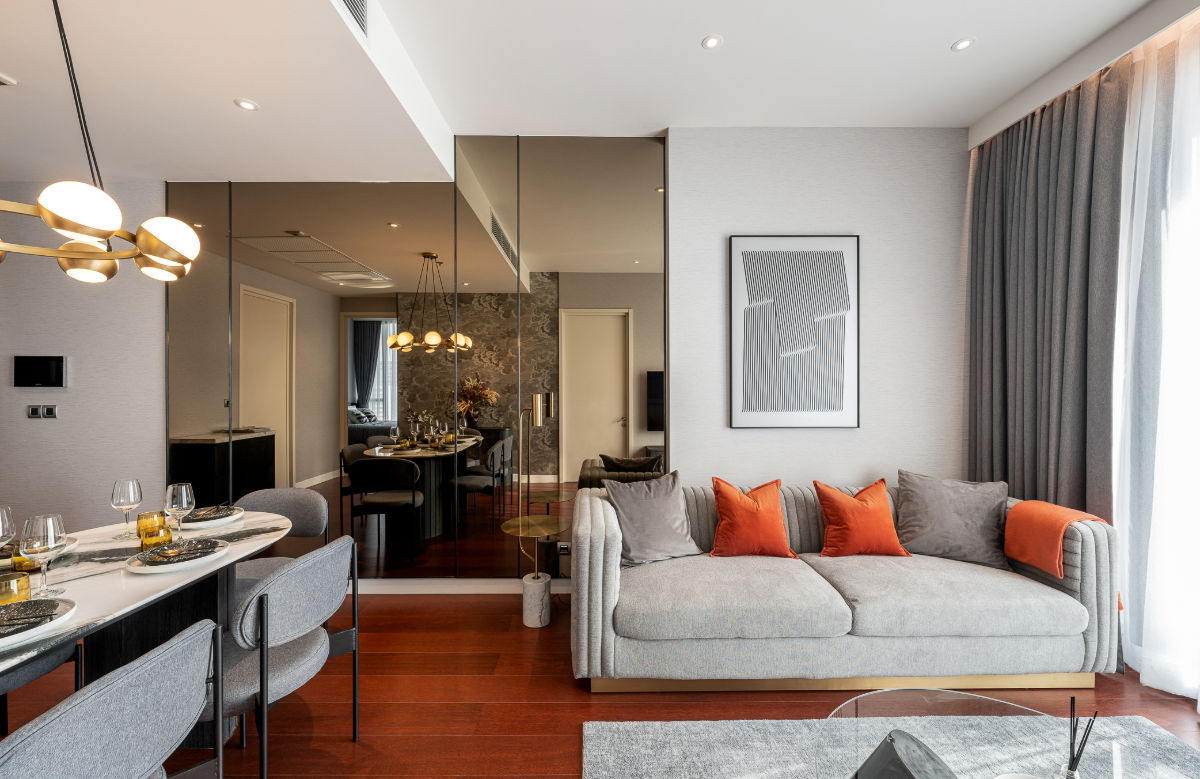 รูป Beautiful Thonglor Unit | Prime Location 2B2B 82 ตร.ม. กับ วิวLAYOUT ที่สวยที่สุดของตึกนี้ - รูปที่ 8/9