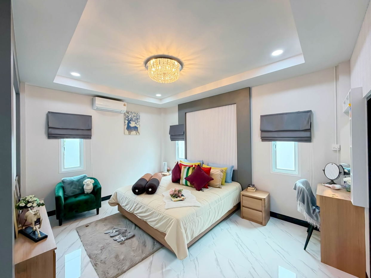 รูป Nordic Pool Villa Mabprachan, East Pattaya 3 Bedroom Pool Villa - รูปที่ 9/17