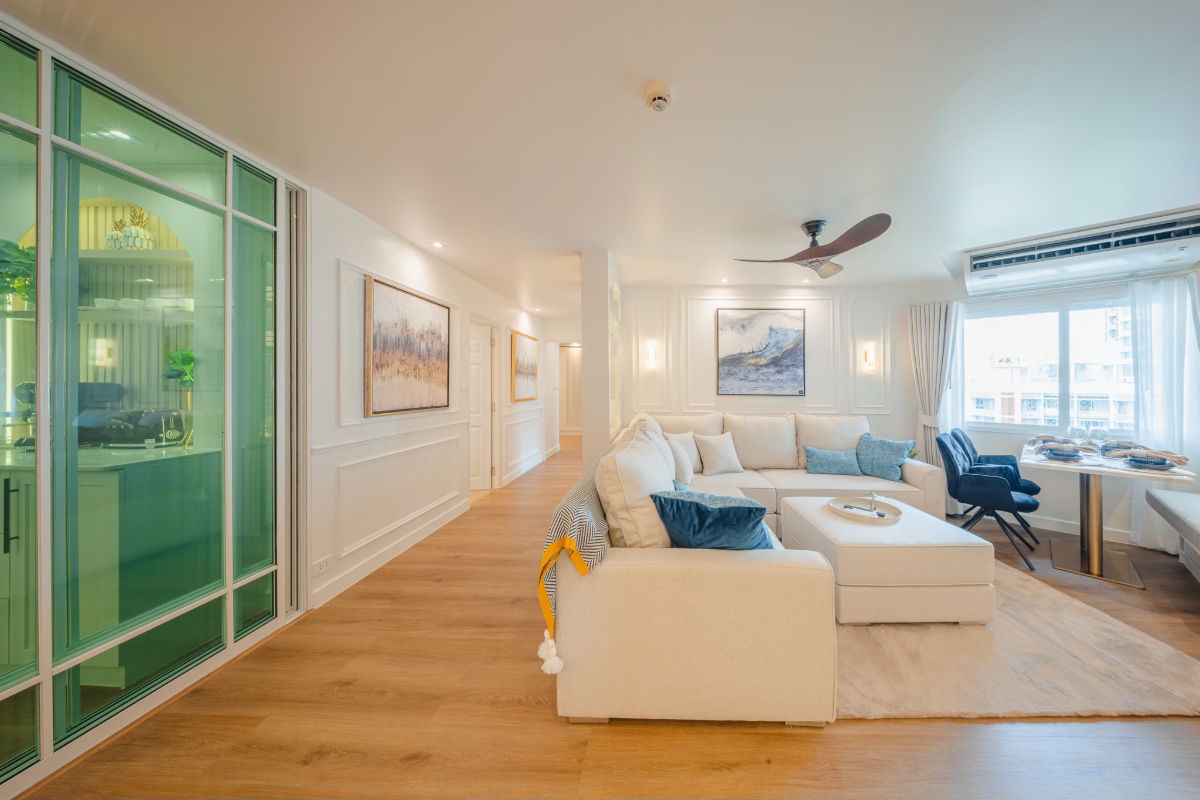 picture Newly renovated Condo for Rent, Fortune Condotown, 90 sqm, near Sathorn and Narathiwat Road., Fully furnished,Line ID: @ppagent - 16/50