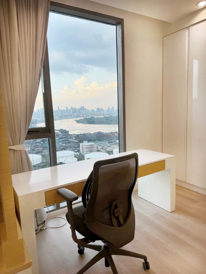 รูป 📌✅For Rent (ให้เช่า) คอนโด The Breeze นราธิวาสราชนครินทร์ ✨ห้องมุมดีที่สุด✨ - รูปที่ 3/4