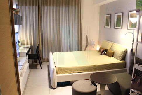 🚩 For rent condo THE LOFTS EKKAMAI Building 1, Floor 11,Studio, Room size 28.00 sqm