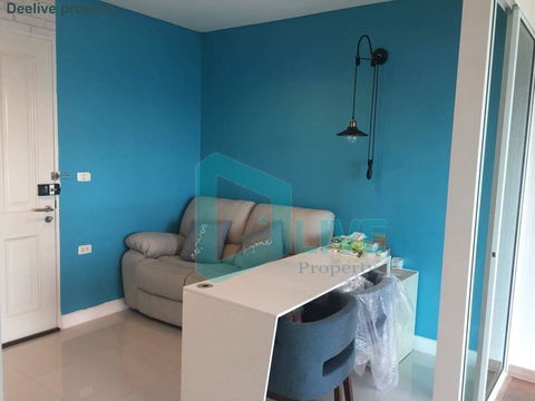 DL012532 Condo for rent, The Mark Ratchada - Airport Link near MRT พระราม 9, ready to move in, call urgently 0638692663 LineID @162cjixi