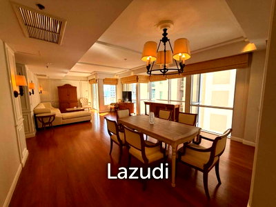 Condos for sale : 160.83 sqm High-Floor 2-Bed Condo at Langsuan Ville Lumpini Bangkok