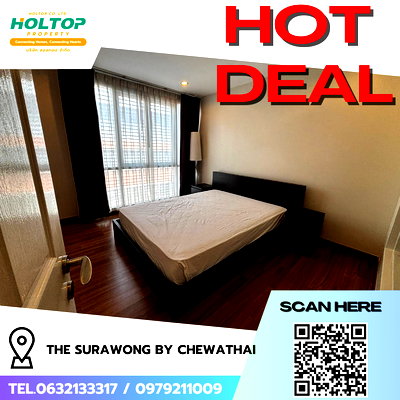Condos for rent : #R8658 🎉 060169 Condo for Rent: The Surawong by Chewathai