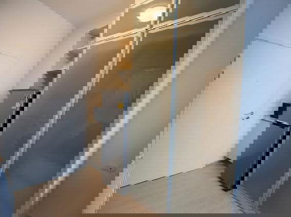 picture For rent 📍 Chapter One Eco Ratchada - Huai Khwang 📍 Fully furnished with appliances. Near MRT Huai Khwang. - 7/11