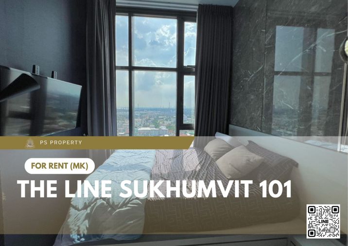 ให้เช่า 📍The Line Sukhumvit 101 📌ห้องสวย เพดานสูง เฟอร์นิเจอร์และเครื่องใช้ไฟฟ้าครบ 🚆ใกล้ BTS ปุณณวิถี 350 เมตร