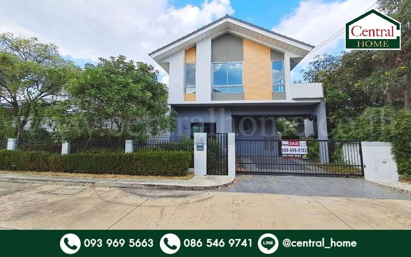 ขายบ้านเดี่ยว : บ้านเดี่ยว เพอร์เฟค เพลส แจ้งวัฒนะ 2 ไม่เคยเข้าอยู่ ราคาถูกสุดในโครงการ