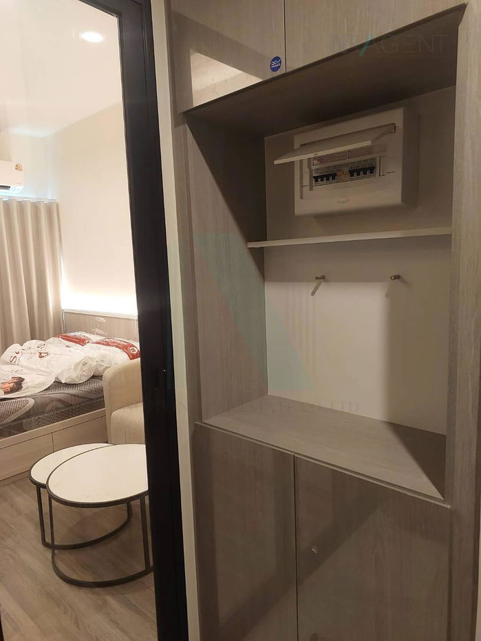 picture For Rent Condo IDEO RAMKHAMHAENG LAM SALI STATION Building 1, Floor 8,Studio, Room size 24 sqm - 6/8