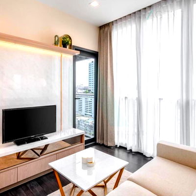 Condos for rent Asok-Dindang Road : 🚩Best room!🚩 For Rent Condo THE LINE ASOKE - RATCHADA Building 1, Floor 15,1 bed room, Room size 35.00 sqm