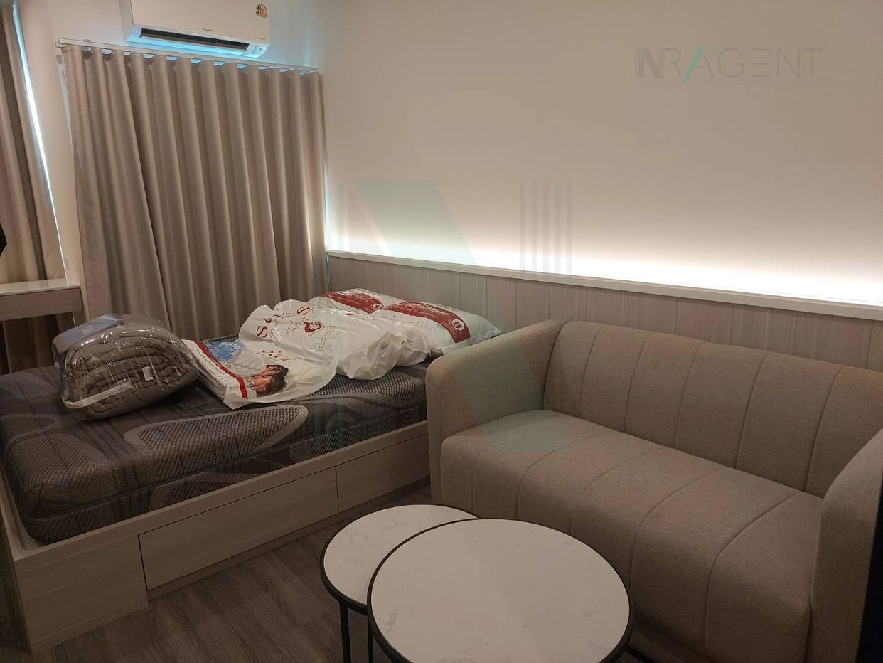 picture For Rent Condo IDEO RAMKHAMHAENG LAM SALI STATION Building 1, Floor 8,Studio, Room size 24 sqm - 1/8