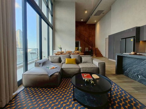 For Rent - The LOFTS Asoke , Super Luxury Duplex Penthouse