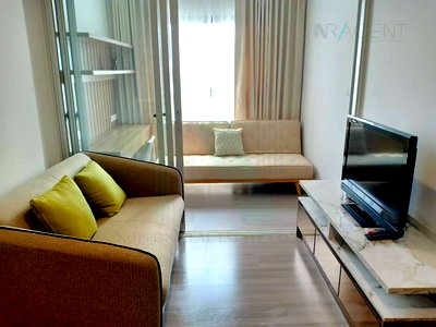 Condos for rent Chaloem Phrakiat Rama 9 : For Rent Condo THE PARKLAND CHARAN-PINKLAO Building C, Floor 21,1 bed room, Room size 35 sqm