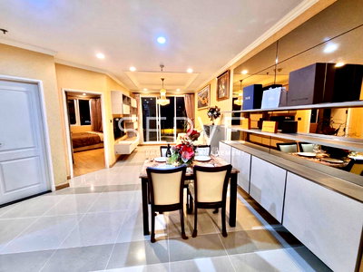 คอนโดให้เช่า : 🔥2 ห้องนอน ไซส์ใหญ่ ห้องแต่งหรู เฟอร์นิเจอร์พร้อมอยู่ เครื่องใช้ไฟฟ้าครบ คอนโดทำเลดีๆ เดินทางง่าย ใกล้ MRT ศูนย์วัฒนธรรม @ Supalai Wellington