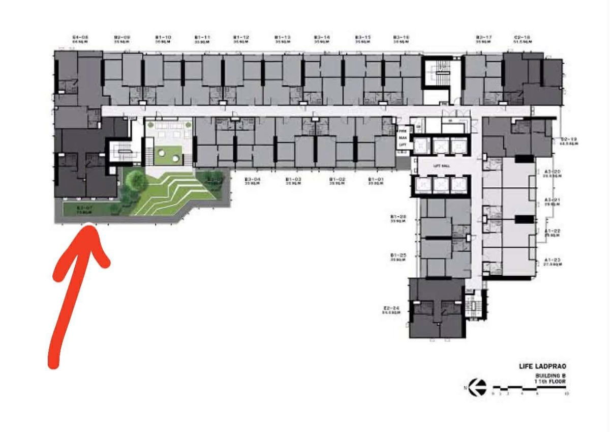 picture 🍀 For Rent Life Ladprao 🍀 Add Line ID: @zcondo (with@) 🔥 C5031 - 13/13