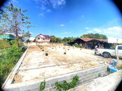 เช่าที่ดิน บางบัวทอง นนทบุรี : ที่ดิน 198 ตรว. ติดถนนรัตนาธิเบศร์ ติด Mega Home รัตนาธิเบศร์ ใกล้แยกบางพลู