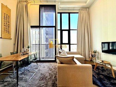 คอนโดให้เช่า : Park Origin Thonglor | Stylish 2 Bedroom Duplex Condo - BR18441CD