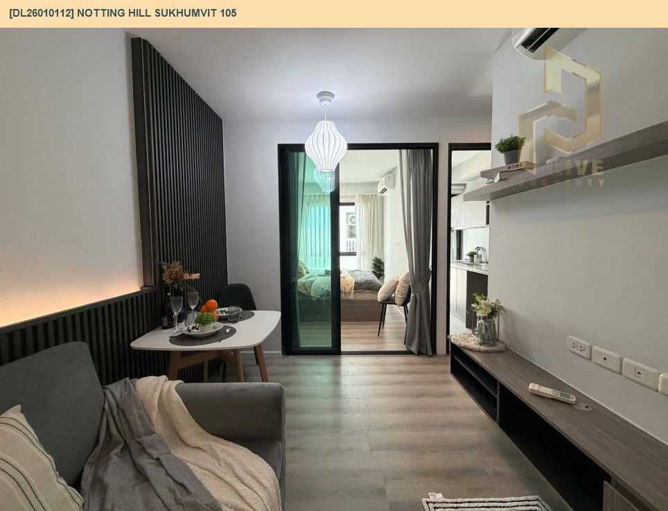 picture DL26010112 Condo for sale, Notting Hill Sukhumvit 105 near BTS Bearing, ready to move in, call urgently 0653619502 LineID @897iyzll - 4/6