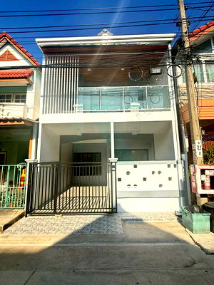 Townhouses for sale Krungthai Western Hospital : For Sell Town house SWEET HOME PARK 2-story 3 bedroom 2 bathroom