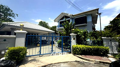 บ้านเดี่ยว ซี.พี. มหาชัย : ขายบ้านเดี่ยวราคาถูก ศุภาลัยออร์คิด ปาร์ค *หลังมุม* บนทำเลพระราม 2, 3 ห้องนอน 2 ห้องน้ำ