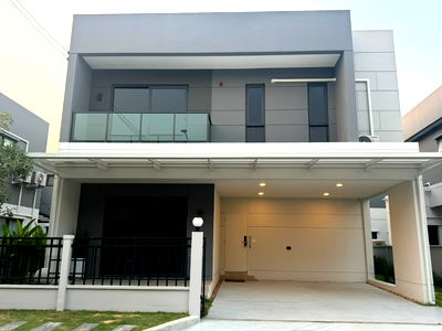 เช่าบ้านเดี่ยว นิคมบางปู : 🏠 ให้เช่าบ้าน : Centro Bangna (เซนโทร บางนา)   รหัสทรัพย์ | 📌 LNP-H744