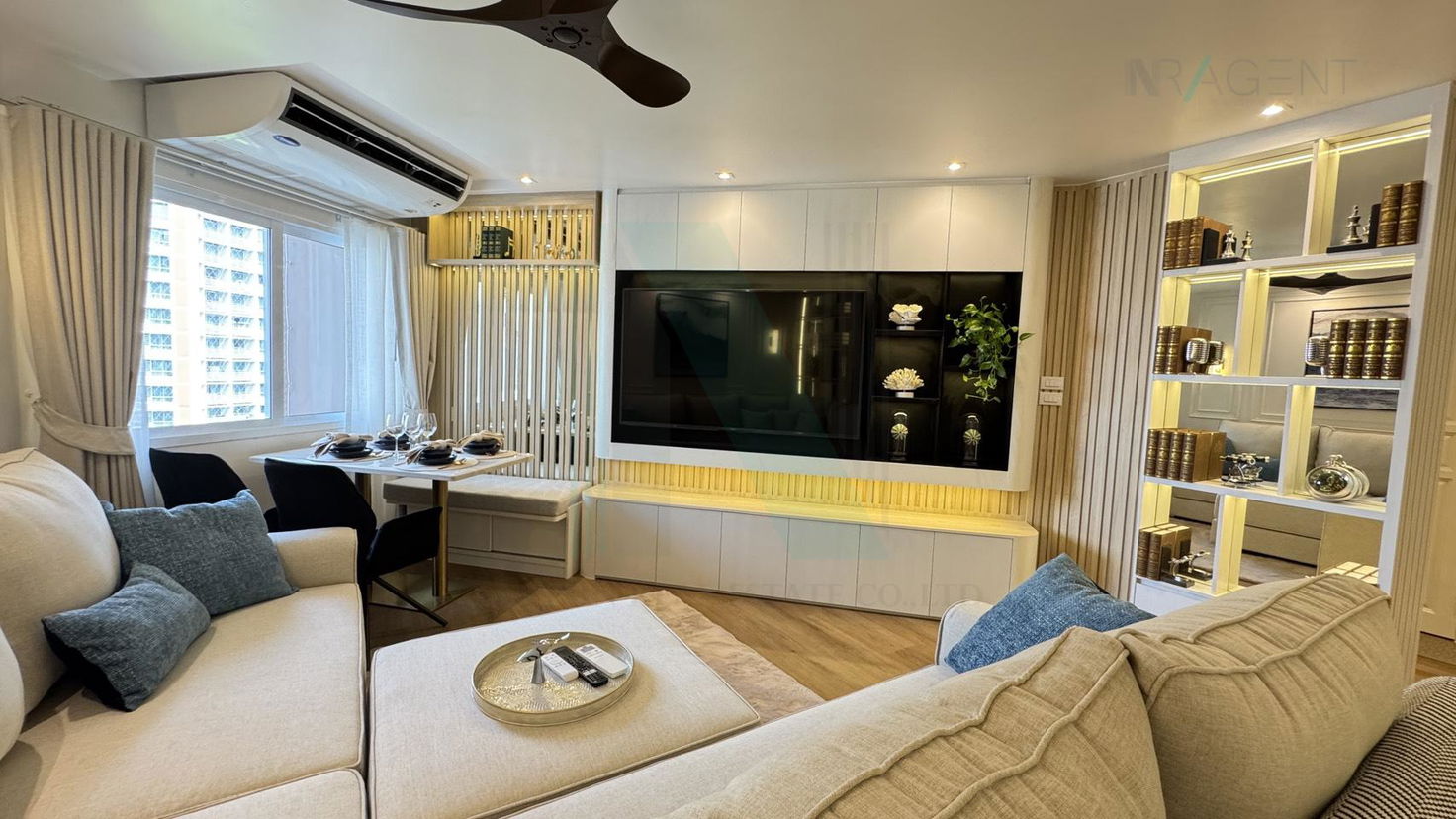 picture For Rent Condo FORTUNE CONDO TOWN Building 2, Floor 12,2 bed room, Room size 90 sqm - 2/8