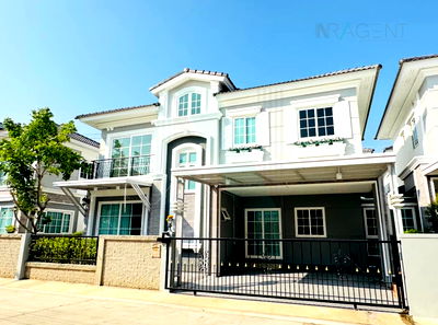 บ้านเดี่ยวให้เช่า : 📌 ให้เช่าบ้านเดี่ยว 2 ชั้น โกลเด้น นีโอ สุขุมวิท-ลาซาล 4 ห้องนอน 4 ห้องน้ำ