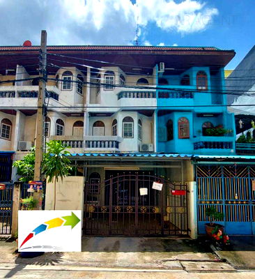 Townhouses for sale Thanon Chaloem Phra Kiat Ratchakan Thi 9 : 📌 For Sell Town house BAAN CHATNAKORN 2-story 4 bedroom 3 bathroom