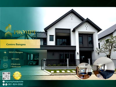 บ้านเดี่ยวให้เช่า : CD03743 - Centro Bangna : MegaBangna