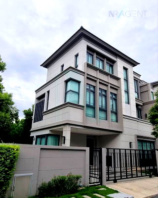 Houses for sale Raffles International College : 📌 For Sell House THE SONNE SRINAKARIN-BANGNA 3-story 4 bedroom 4 bathroom