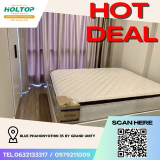 รูปภาพ #Z4000💥 070169 🔥 Condo for Rent: Blue Phahonyothin 35 by Grand Unity