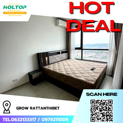 Condos for rent : #R8705 🎉 070169 Condo for rent: Grow Rattanathibet