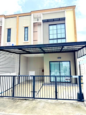 Townhouses for sale Suwannaphum International Airport : 📌 For Sell Town house THE CONNECT SUVARNABHUMI 4 2-story 3 bedroom 2 bathroom